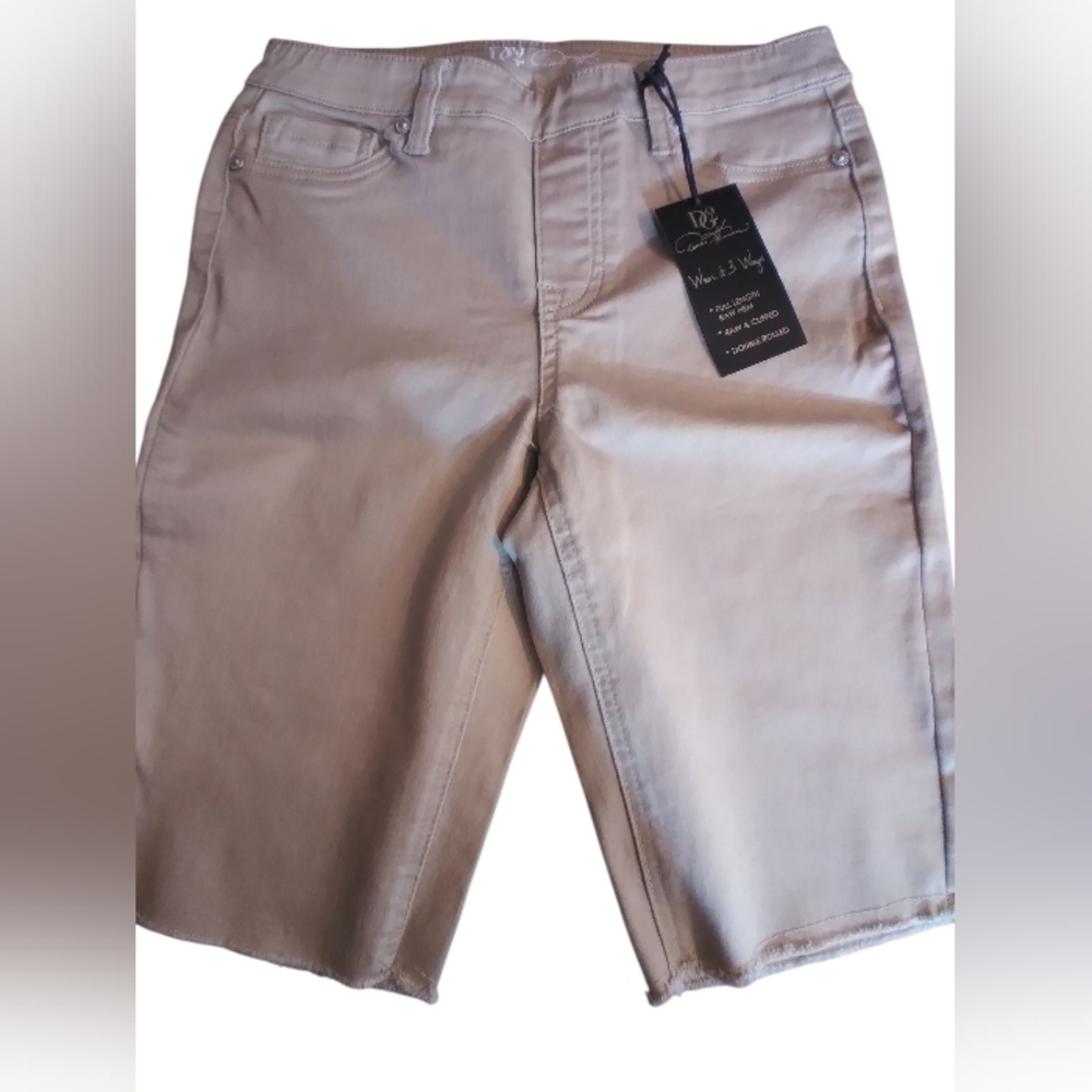 NWT Dg2 Womens Beige Shorts Stretch Size Pxs Summer Beachy Event Party Croquette